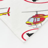 Couverture Polaire Hélicoptère d'atterrissage (Coin)