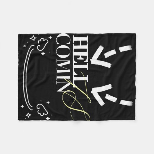 Couverture Polaire Hell Is Comin (Devant (Horizontal))