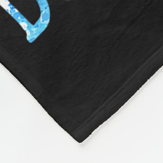 Couverture Polaire Hello 10 Double Digits Snowflakes Winter Christmas (Coin)