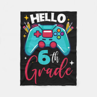 Couverture Polaire Hello 6th Grade Level Unlocked Video Game Ck To Sc