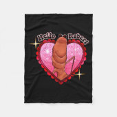 Couverture Polaire Hello Robert It's Ing Me Off Marcus The Worm  (Devant)