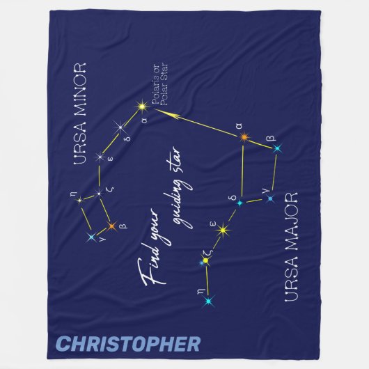 Couverture Polaire Hémisphère Nord Trouver Polaris Star (Devant)