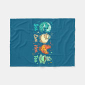 Couverture Polaire Hen Saying Quote Tea Sea Ewe Custom (Devant (Horizontal))