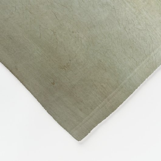 Couverture Polaire Henri Rousseau Dormir Gitan Lion Peinture (Coin)