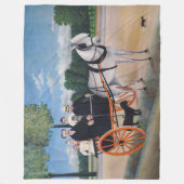 Couverture Polaire Henri Rousseau - La Carriole du pere Junier (Devant)