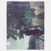 Couverture Polaire Henri Rousseau - Le Charmeur Des Serpents (Devant)