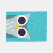 Couverture Polaire Henry le hibou (Devant (Horizontal))