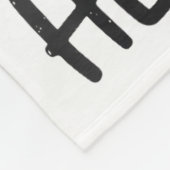 Couverture Polaire Her Buck Deer Hunting Christmas Husband Gift Coupl (Coin)