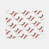 Couverture Polaire Herald de Cute Chipmunk (Devant (Horizontal))