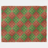 Couverture Polaire Herald de la Renaissance médiévale Lion Leopard Me (Devant (Horizontal))