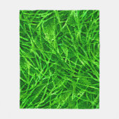 Couverture Polaire Herbe Mossy (Devant)
