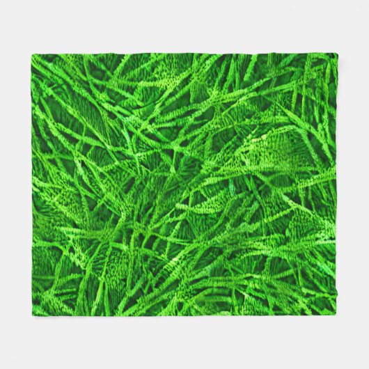Couverture Polaire Herbe Mossy (Devant (Horizontal))