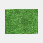 Couverture Polaire Herbe verte (Devant (Horizontal))