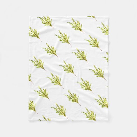 Couverture Polaire Herbes de thym Herbes botaniques (Devant)
