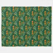 Couverture Polaire Herbes et fleurs des champs (Devant (Horizontal))