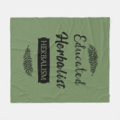 Couverture Polaire herboriste instruit (Devant (Horizontal))