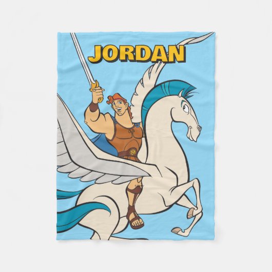 Couverture Polaire Hercules Riding Pegasus Fleece Blanket (Devant)