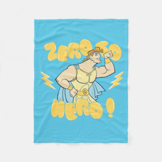 Couverture Polaire Hercules - Zero to Hero Fleece Blanket (Devant)