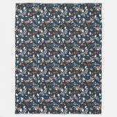 Couverture Polaire Hérisson Vignes Lapins Rompus (Devant)