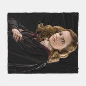 Couverture Polaire Hermione Granger Universitaire (Devant (Horizontal))