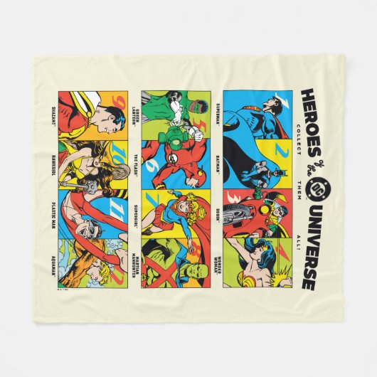 Couverture Polaire Heroes of the DC™ Universe (Devant (Horizontal))