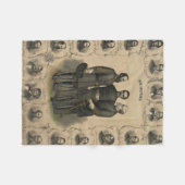 Couverture Polaire Héros de la guerre civile 🎖️ ⚔️ USA (Devant (Horizontal))