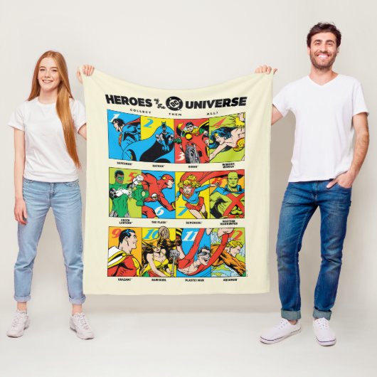 Couverture Polaire Héros de l'univers DC™ (En situation)