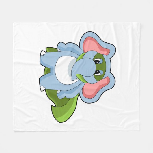 Couverture Polaire Héros éléphant (Devant (Horizontal))