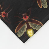 Couverture Polaire Heure de nuit avec lucioles (Coin)