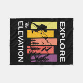 Couverture Polaire Heure De randonnée, Explorez L'Élévation (Devant (Horizontal))