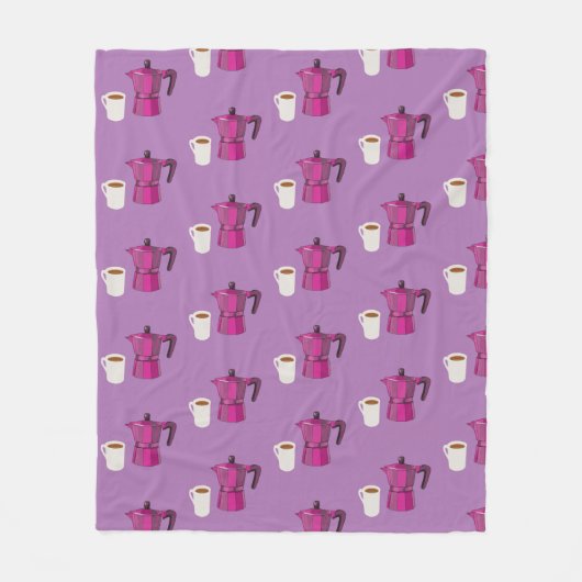 Couverture Polaire Heure du café (Devant)