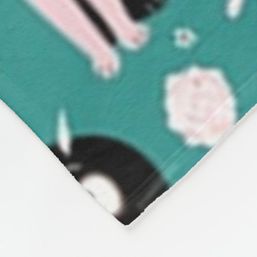 Couverture Polaire Heure du printemps Kitty (Coin)