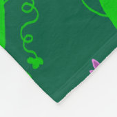 Couverture Polaire Heureuse Petite Grenouille (Coin)