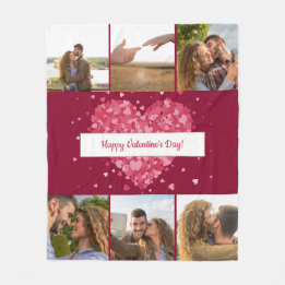 Couverture Polaire Heureuse Sainte-Valentin 6 Photos