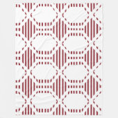 Couverture Polaire Hexagone de Lined (Devant)