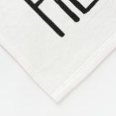 Couverture Polaire Hey Cancer F U, Funky Chat Doigt Moyen, F#ck Canc (Coin)