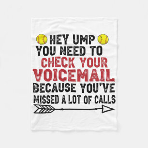 Couverture Polaire Héy Ump Vous Devez Vérifier Votre Messagerie Vocal