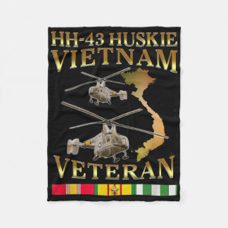 Couverture Polaire Hh 43 Hélicoptère Huskie Vétérinaire Vietnam Hh-43