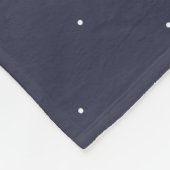 Couverture Polaire Hibérons l'ours blanc Silhouette & Micro point (Coin)