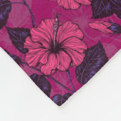 Couverture Polaire Hibiscus (Coin)