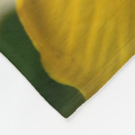 Couverture Polaire Hibiscus jaune (Coin)