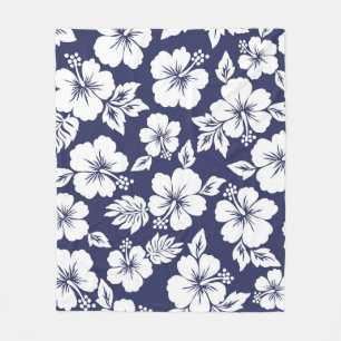 Couverture Polaire Hibiscus pattern