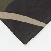 Couverture Polaire hibou assis sur une branche (Coin)