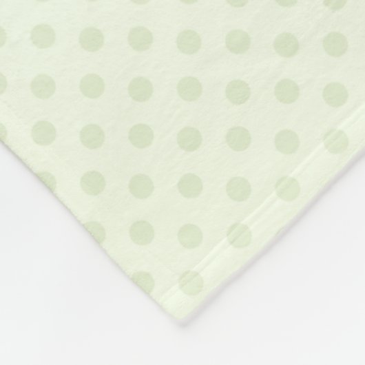 Couverture Polaire Hibou vert mignon (Coin)