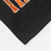 Couverture Polaire Hide Your Toes The Alpha's Here Funny Alpha Wolf M (Coin)