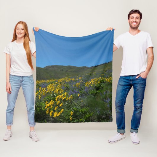 Couverture Polaire High Desert Springtime (En situation)