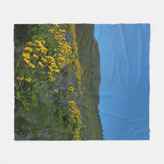Couverture Polaire High Desert Springtime (Devant (Horizontal))