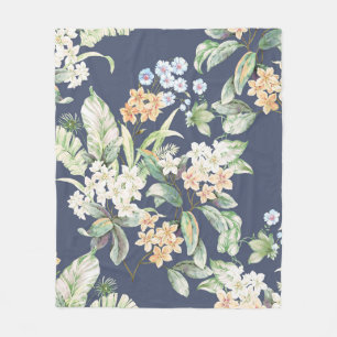 Couverture Polaire high-quality set of various watercolor flowersabst