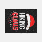 Couverture Polaire Hiking Santa Claus Christmas Matching Costume  (Devant (Horizontal))