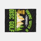 Couverture Polaire Hiking With A Purpose Disc Golf  (Devant (Horizontal))
